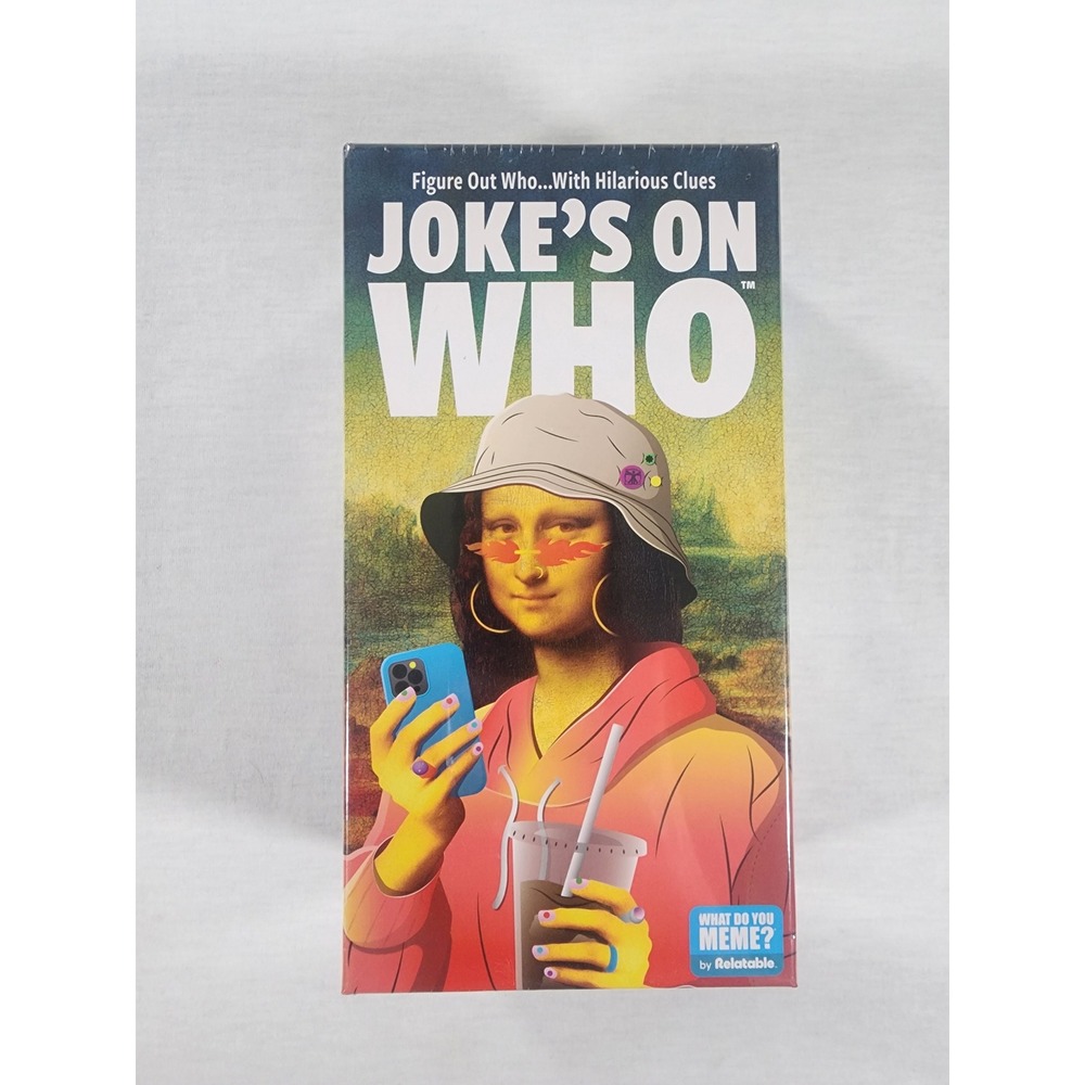 What Do You Meme Joke's On Who Party Board‎ Game Adult Pop Culture Guessing New
